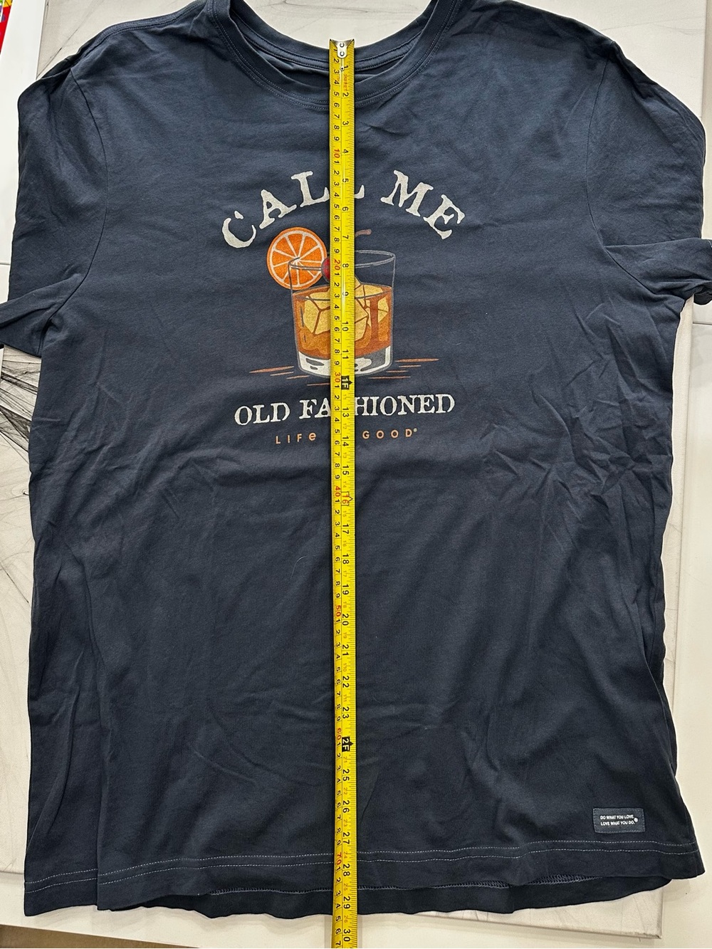 Call Me Old Fashioned Life Is Good Men's Crusher Graphic Short Sleeve T-Shirt